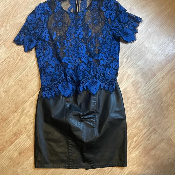 Vintage Black Leather Pencil Skirt - Picture 8 of 8